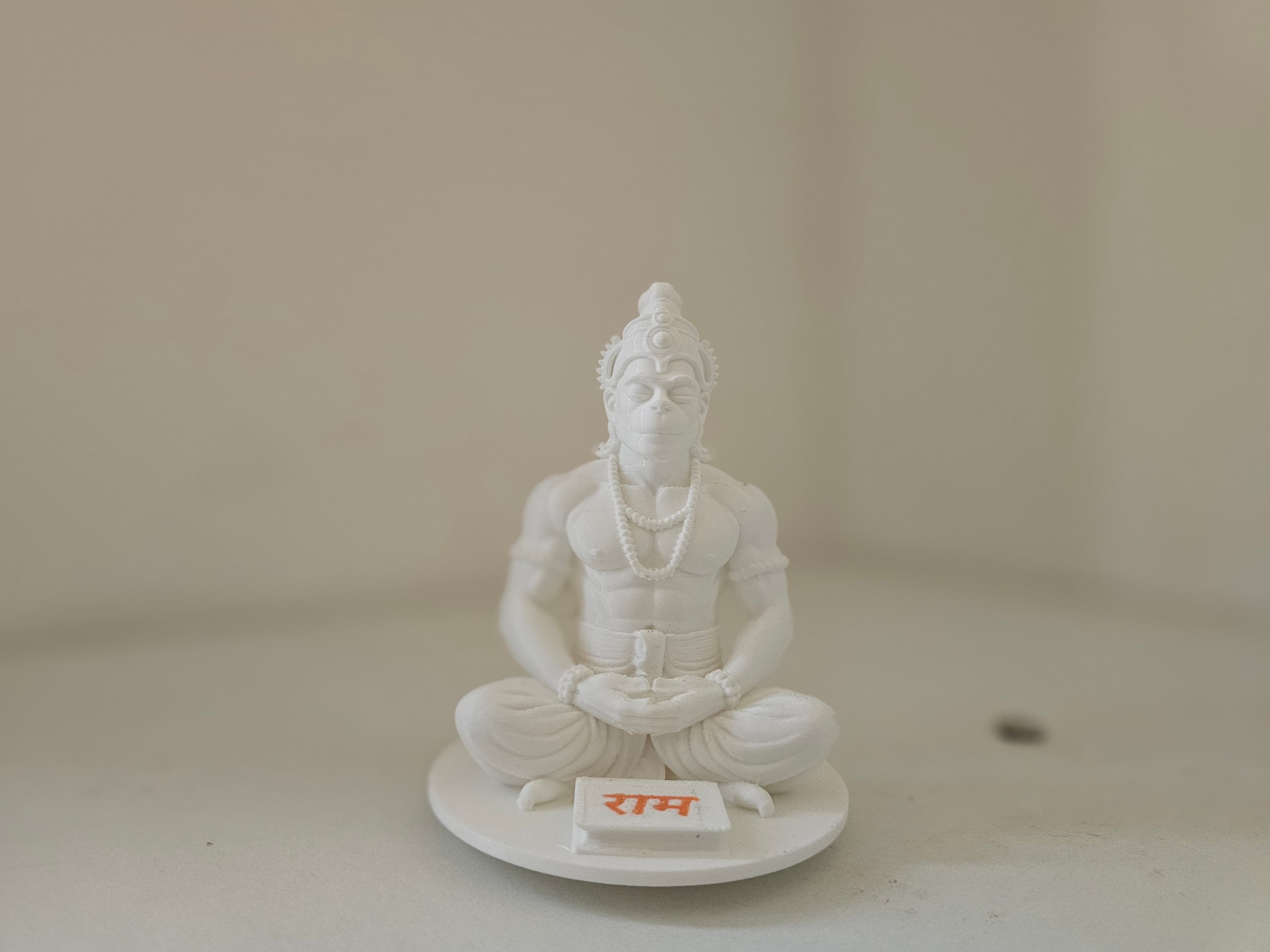 Lord Hanuman Dhyan Mudra Figurine